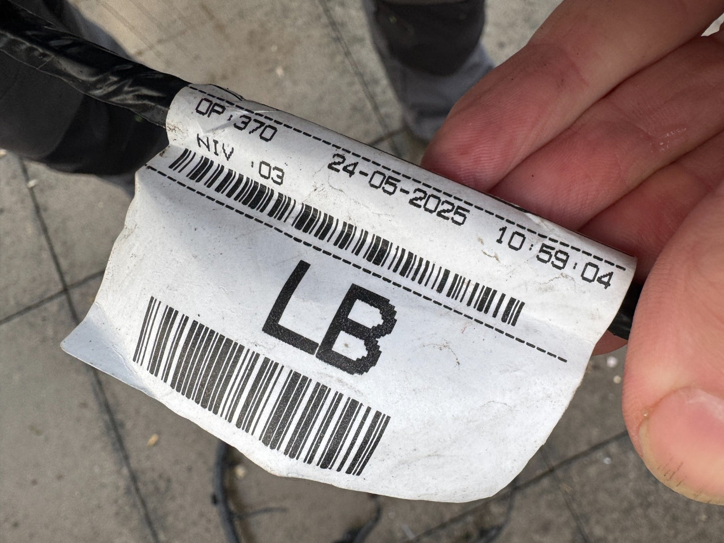 Genuine 2025 Land Rover Discovery Sport Front Bumper Wiring Loom LR143854