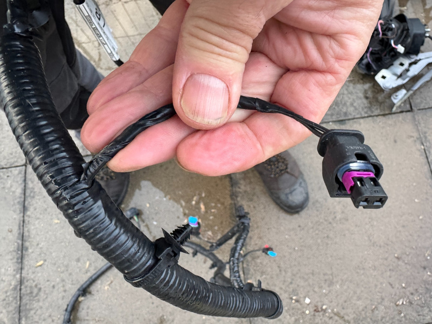 Genuine 2025 Land Rover Discovery Sport Front Bumper Wiring Loom LR143854