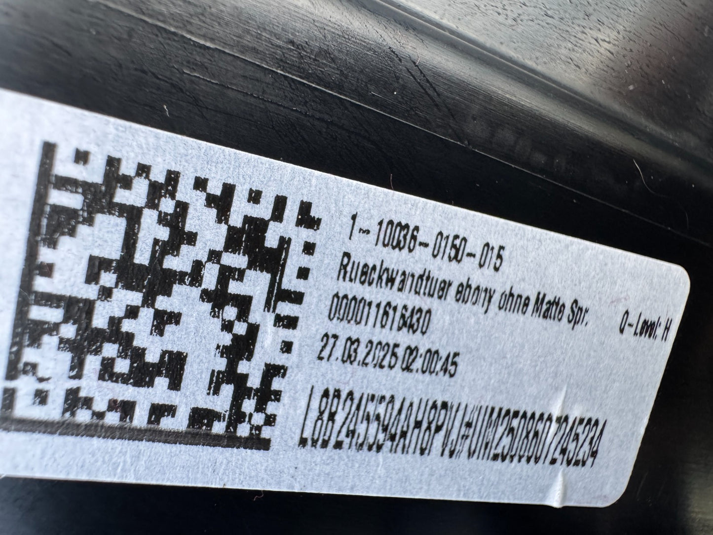 2019 ON L663 LAND ROVER DEFENDER 110 BOOT INNER SCUFF PANEL TRIM MOULDING