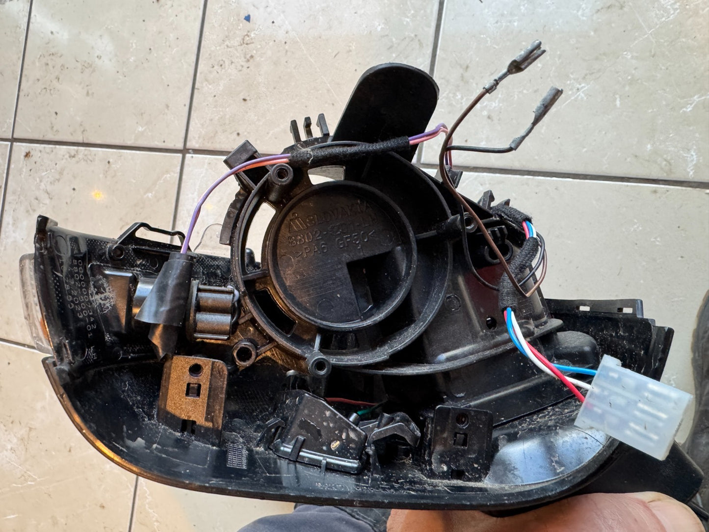 Ford Fiesta/Puma Electric Wing Mirror Assembly LEFT Side Heated Parts 12 wires