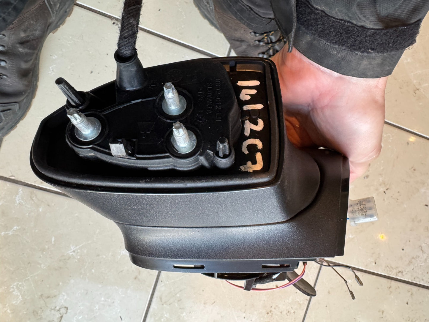 Ford Fiesta/Puma Electric Wing Mirror Assembly LEFT Side Heated Parts 12 wires