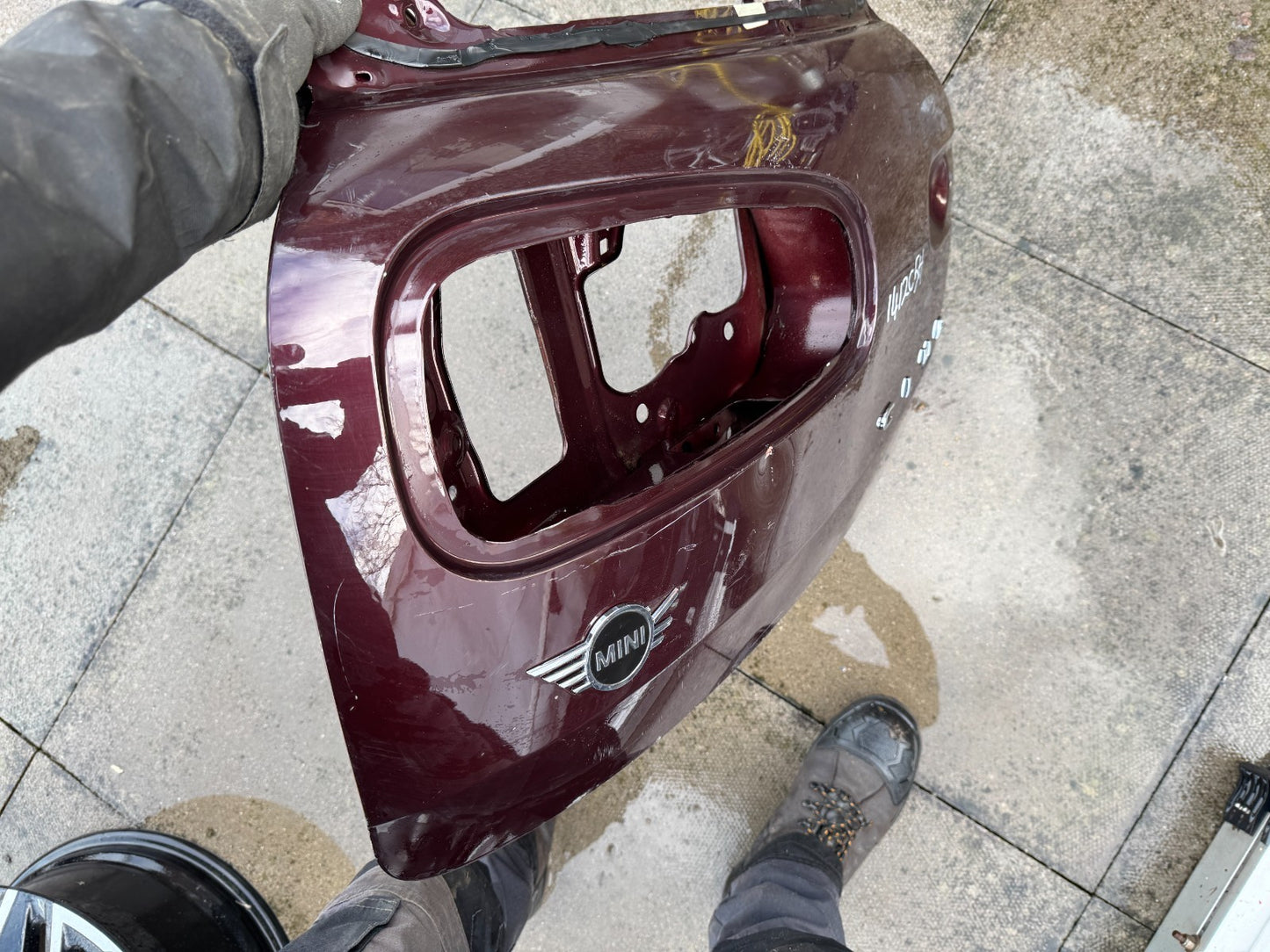 Mini Clubman F54 Rear Split Barn Door Left Boot Lid Tailgate Small Dent