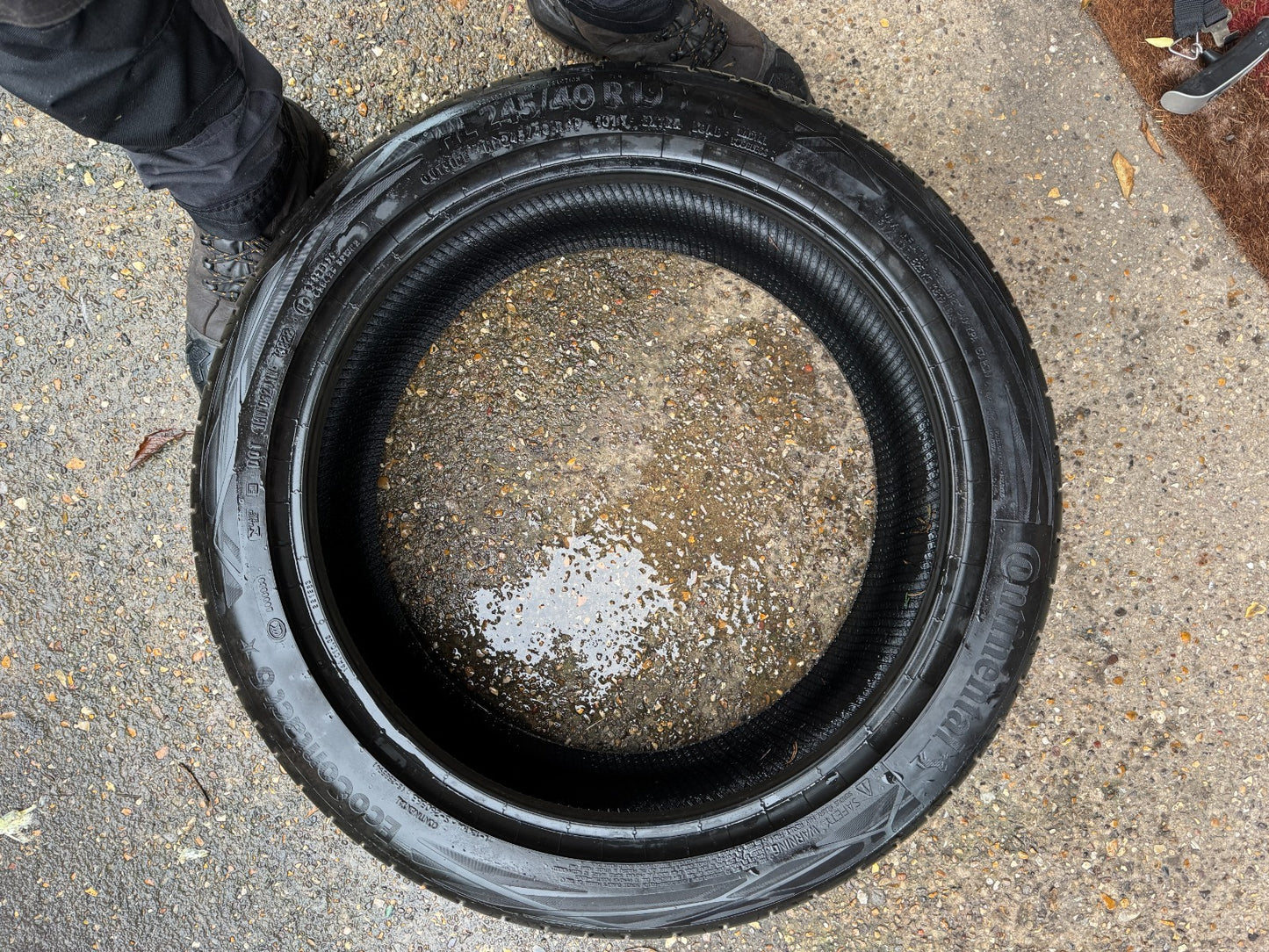 1x 245 40 19, CONTINENTAL ECO CONTACT 6, BMW, EX LOAD 4.5 MM 2022