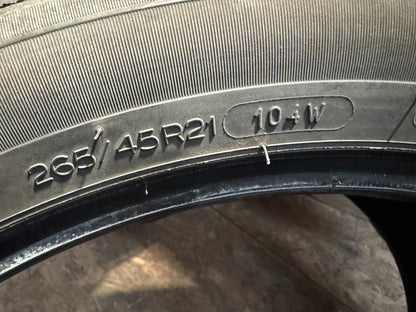 1 x Michelin Latitude Tour HP JLR 265/45R21 late 2023 6 -7 mm 265 45 21 PUNCTURE