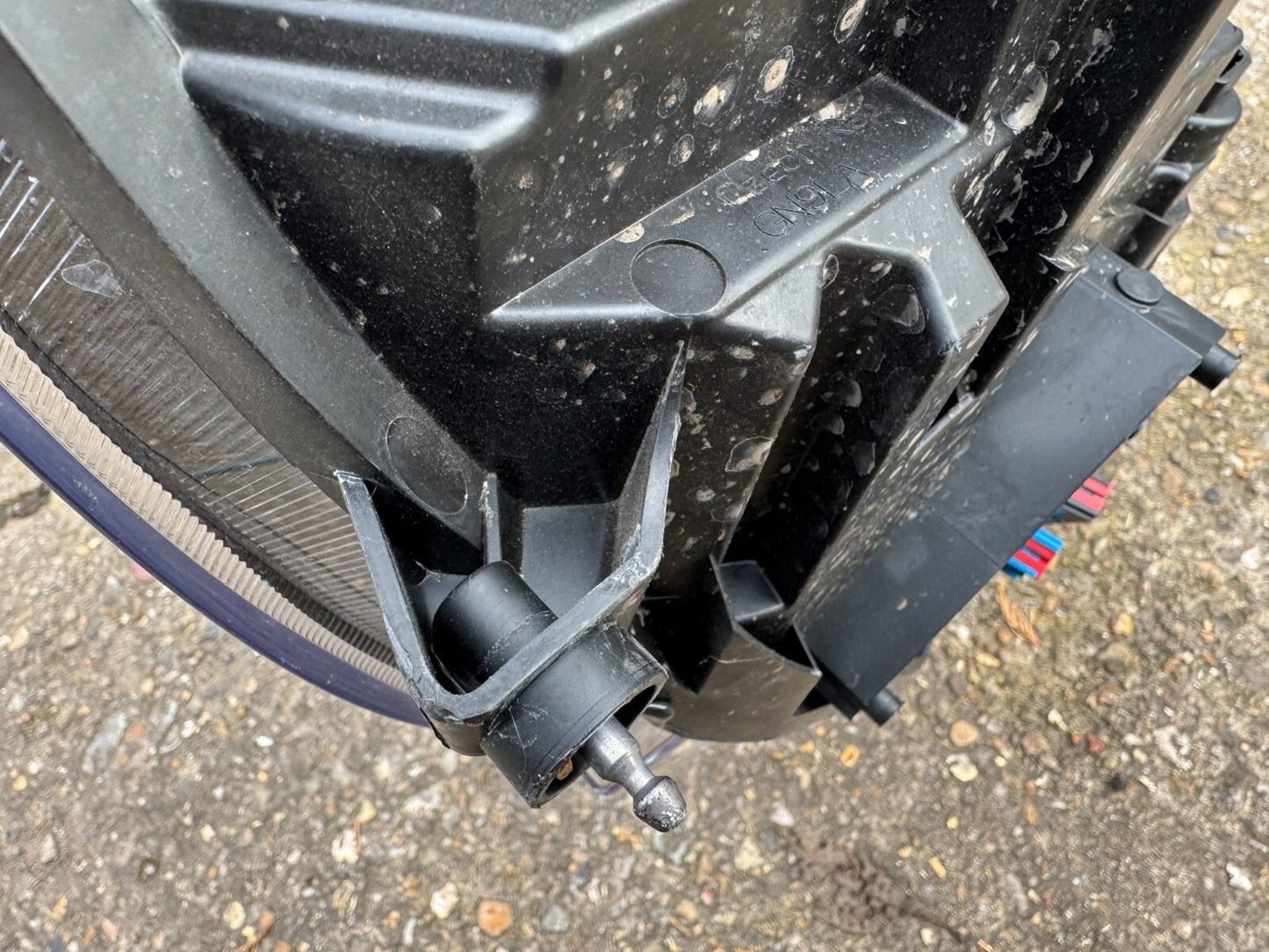 FORD FIESTA ST MK8 N/S LEFT LED HEADLIGHT 2022 - ON GENUINE N1BB13E017BG DAMAGED