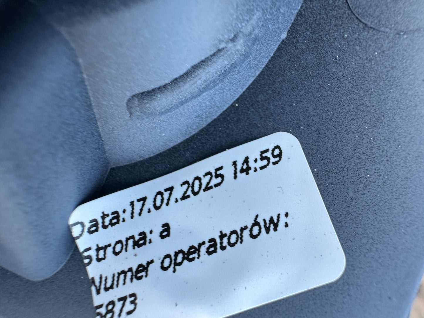 LAND ROVER DEFENDER L663 FRONT BUMPER LOWER GRILLE M8B2-17H750-C Cracked