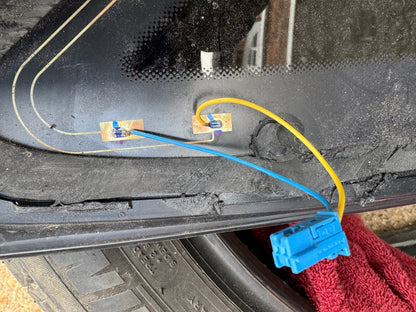 2024 MERCEDES-BENZ C T-Model S205 Rear Right Quarter Window 2056702412 Scratched