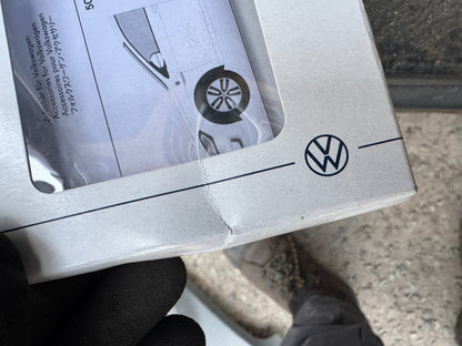 GENUINE VOLKSWAGEN WOLFSBURG EMBLEM DECORATIVE FILM SET BLACK 5C0064317ASXRW