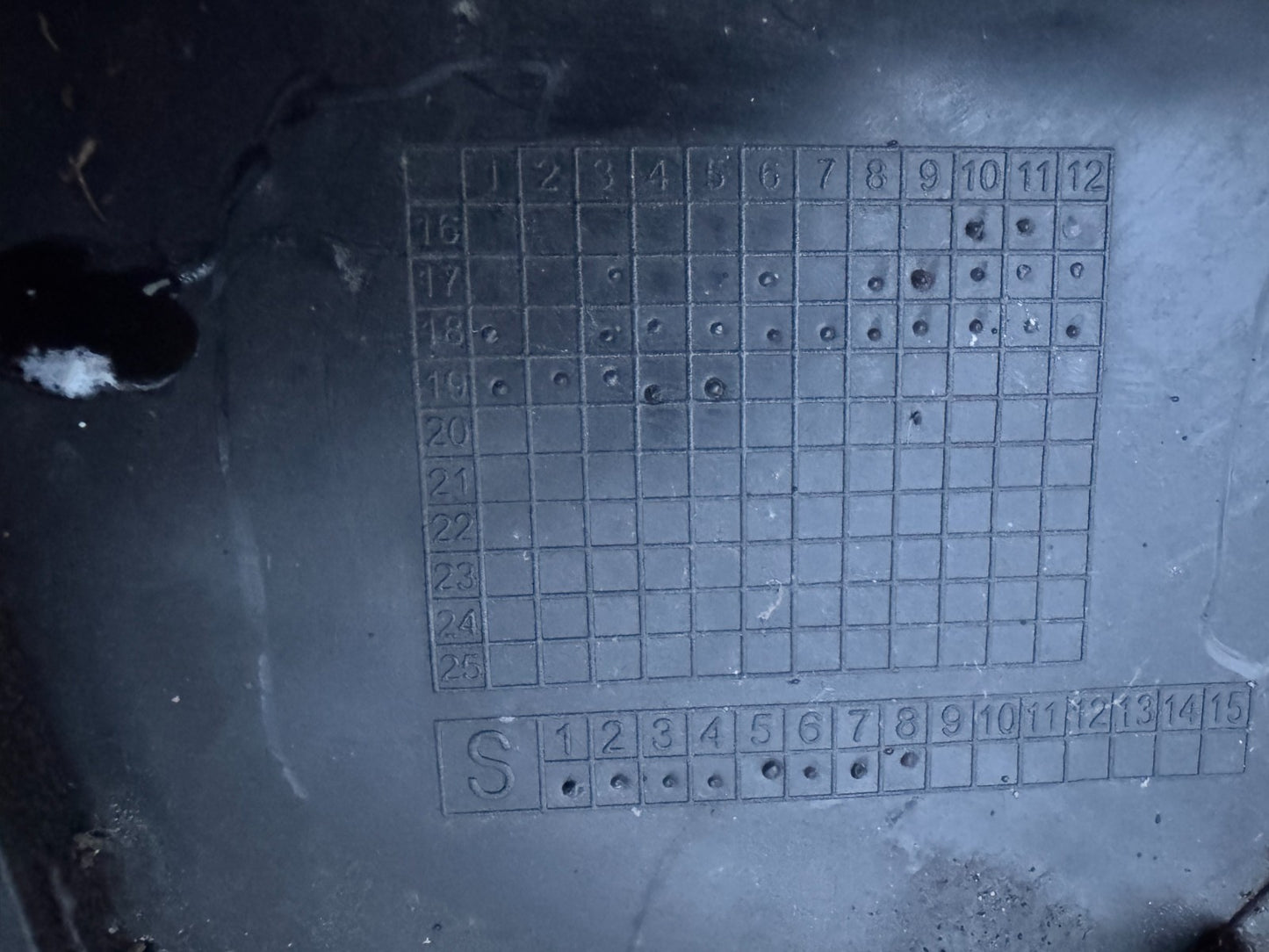 MERCEDES-BENZ C W205 2018-2022 FRONT BUMPER LOWER CENTER GRILLE A2058852501