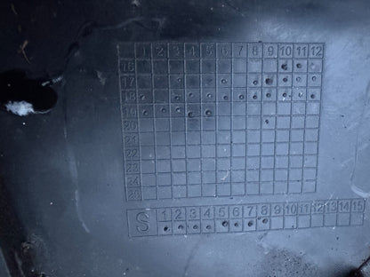 MERCEDES-BENZ C W205 2018-2022 FRONT BUMPER LOWER CENTER GRILLE A2058852501