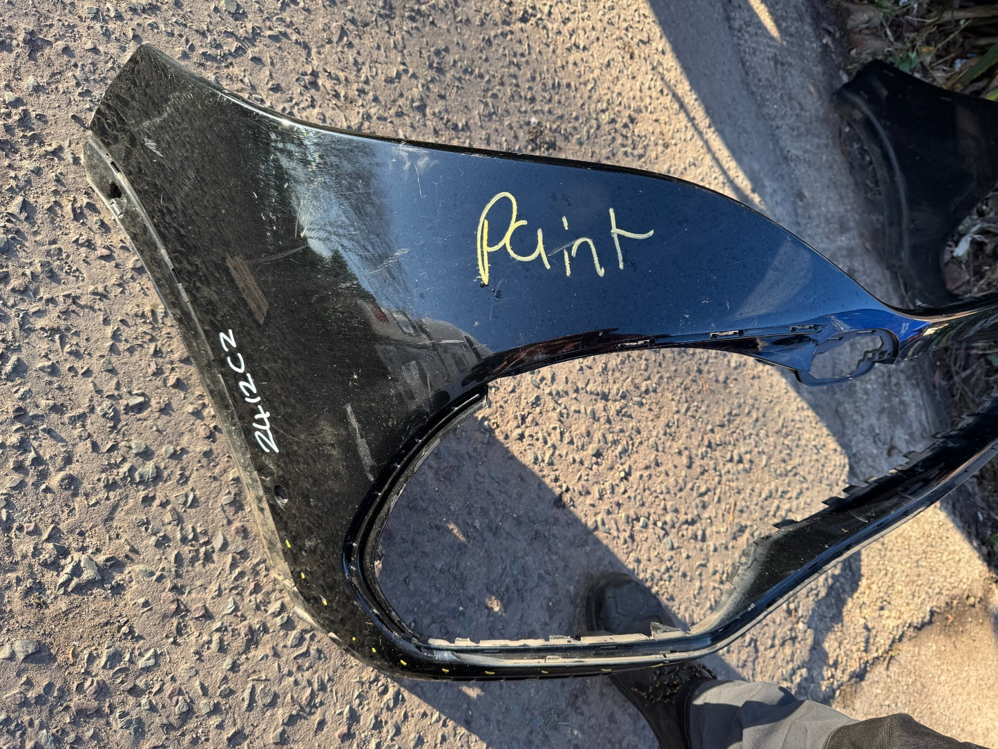 2023 MERCEDES EQA AMG LINE H243 2021-ON GENUINE FRONT BUMPER A2438856901