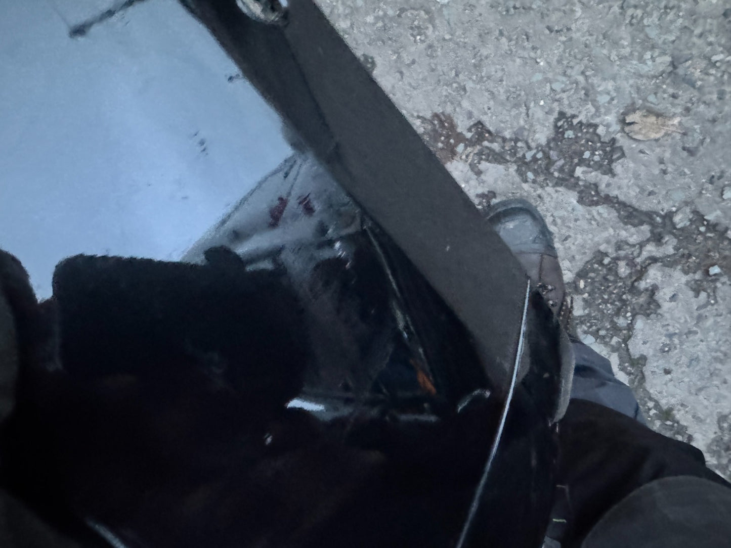 LATE 2024 Range Rover Sport OEM L461 2022- ON L461 FRONT BUMPER Santorini Black