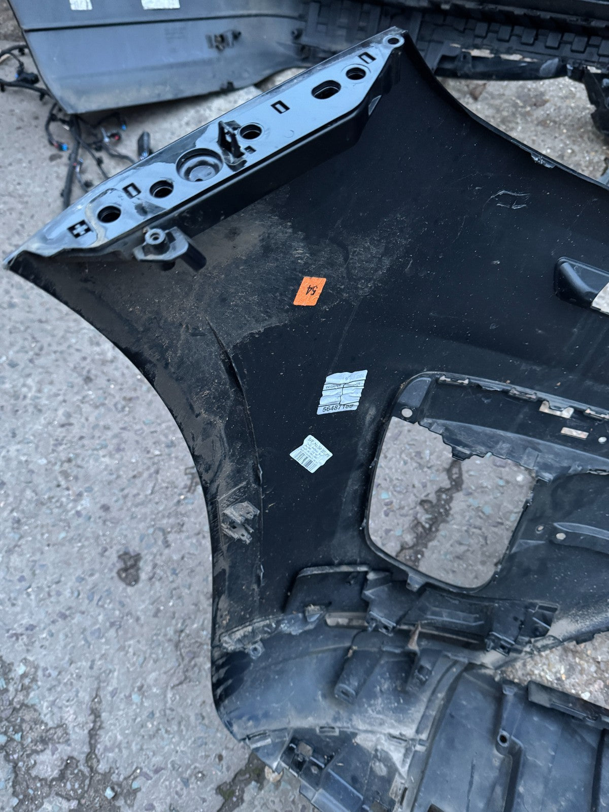 LATE 2024 Range Rover Sport OEM L461 2022- ON L461 FRONT BUMPER Santorini Black