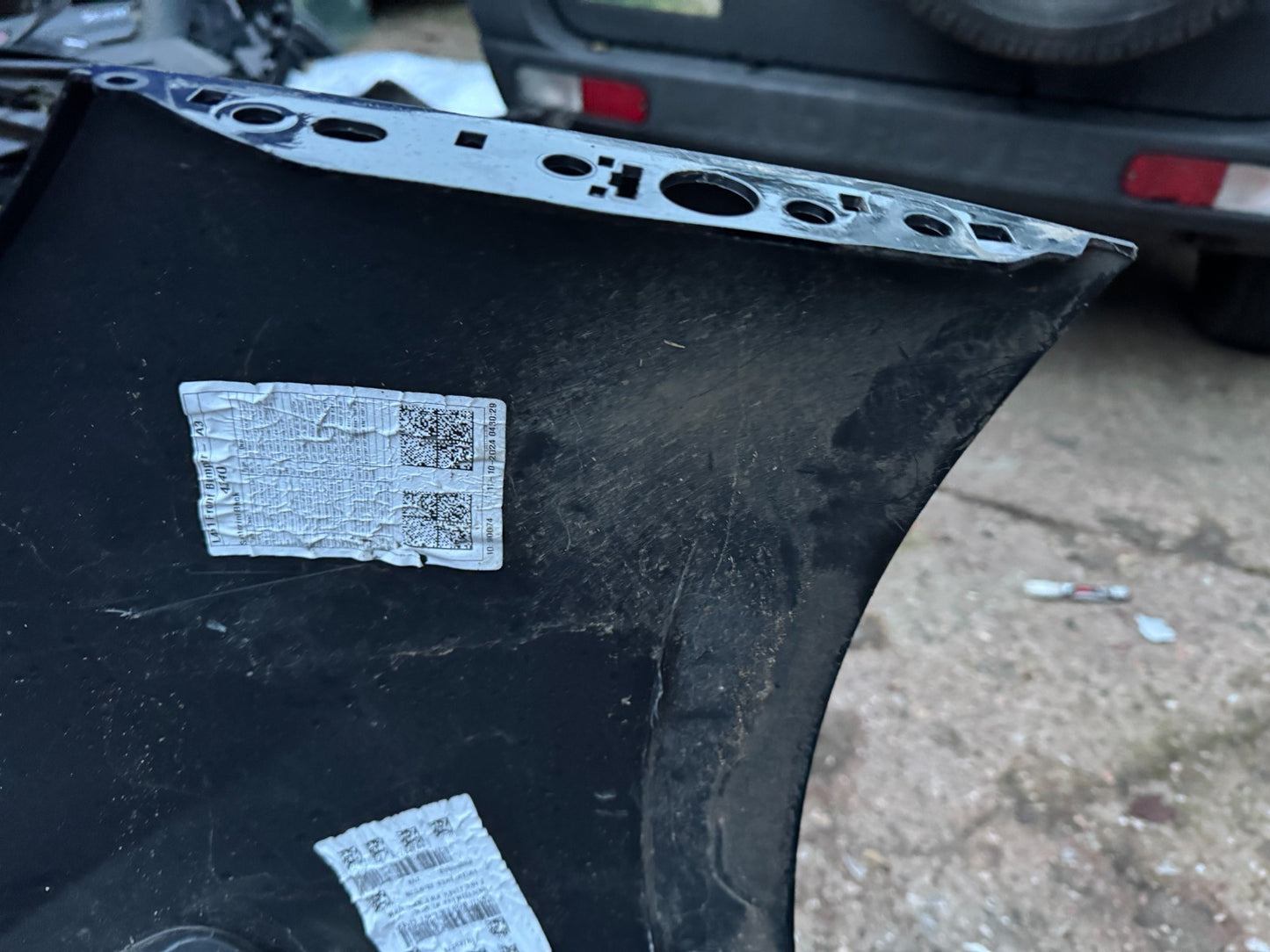 LATE 2024 Range Rover Sport OEM L461 2022- ON L461 FRONT BUMPER Santorini Black