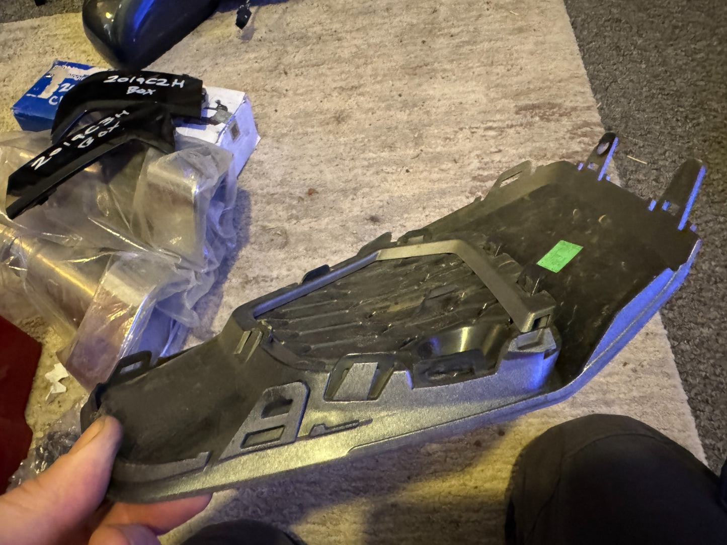 AUDI A3 Y8 2020-2024 FRONT BUMPER LEFT SIDE GRILL GENUINE 8Y0807953