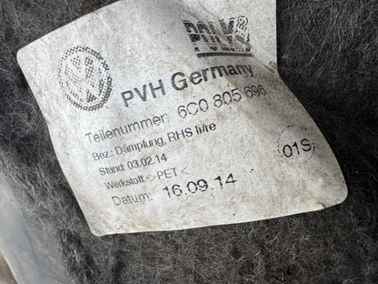 SEAT IBIZA MK5 6F / POLO WHEEL ARCH LINER FRONT ?LEFT? SIDE 6C0805696 2014