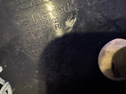 Mercedes A Class 2018-2023 Front Bumper Grille Bracket Right Side OE A1778854203