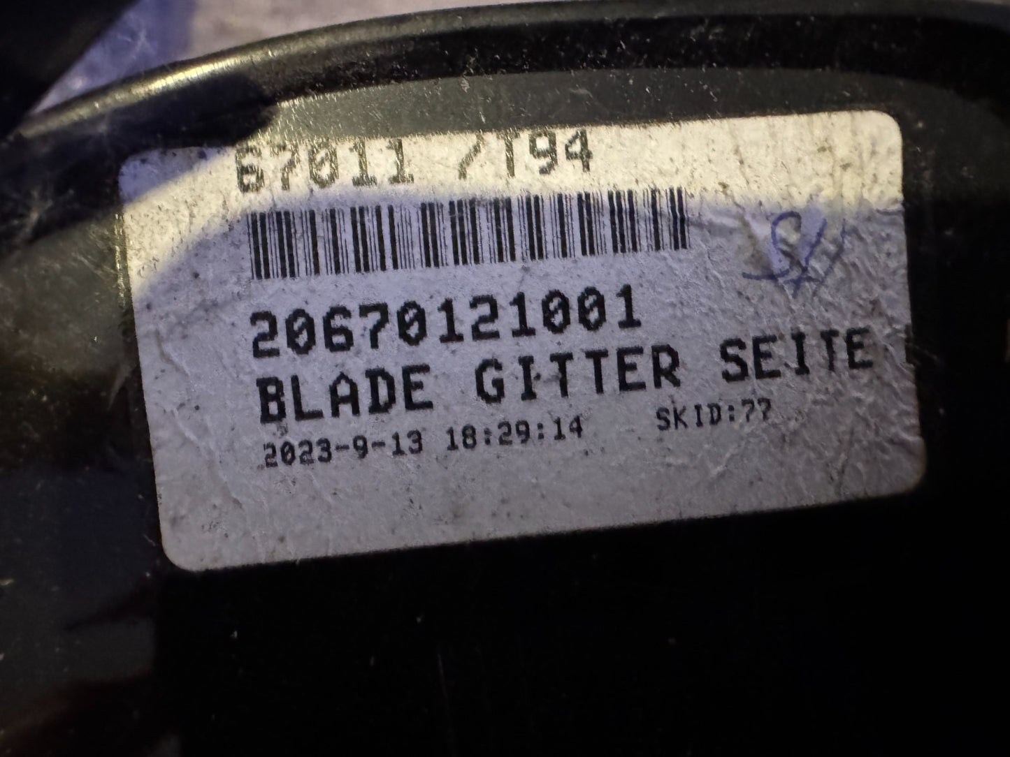 GENUINE Audi A3 8Y S Line Rear Bumper Right Side Trim 2020 TO 2024 8Y4807732