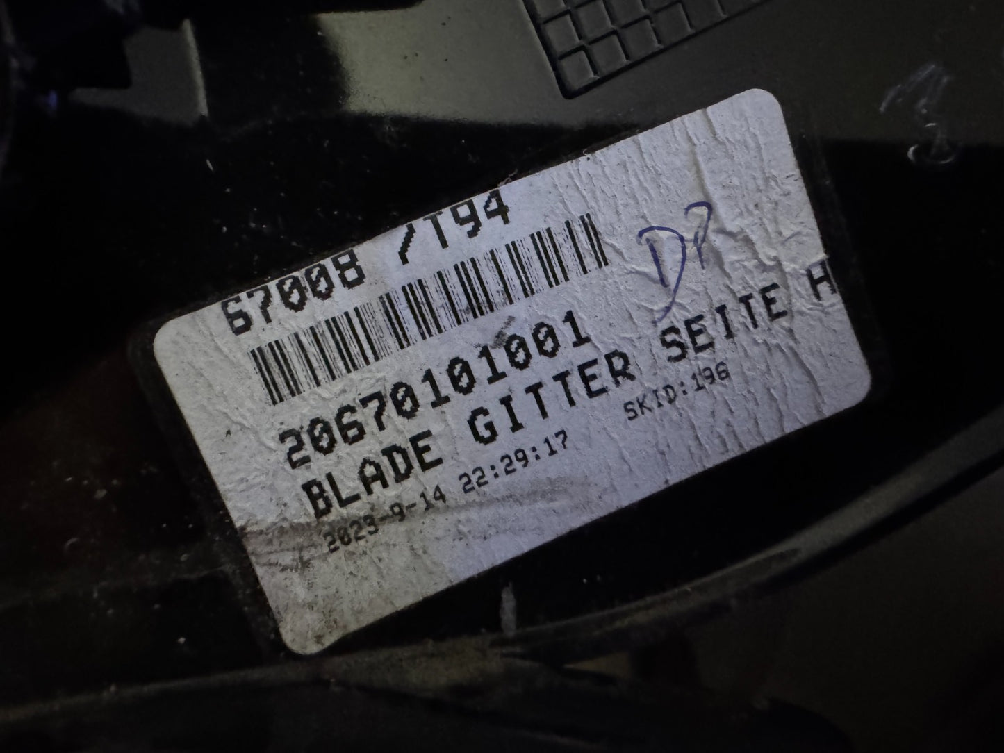 Audi A3 S Line Rear Bumper Left Side Trim 8Y4807731 Genuine