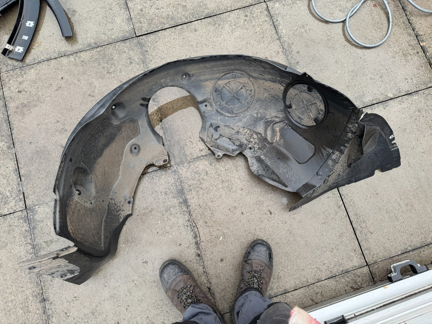 MINI F55 Front Right Wheel Fender Liner Cover 51717290790 7290790