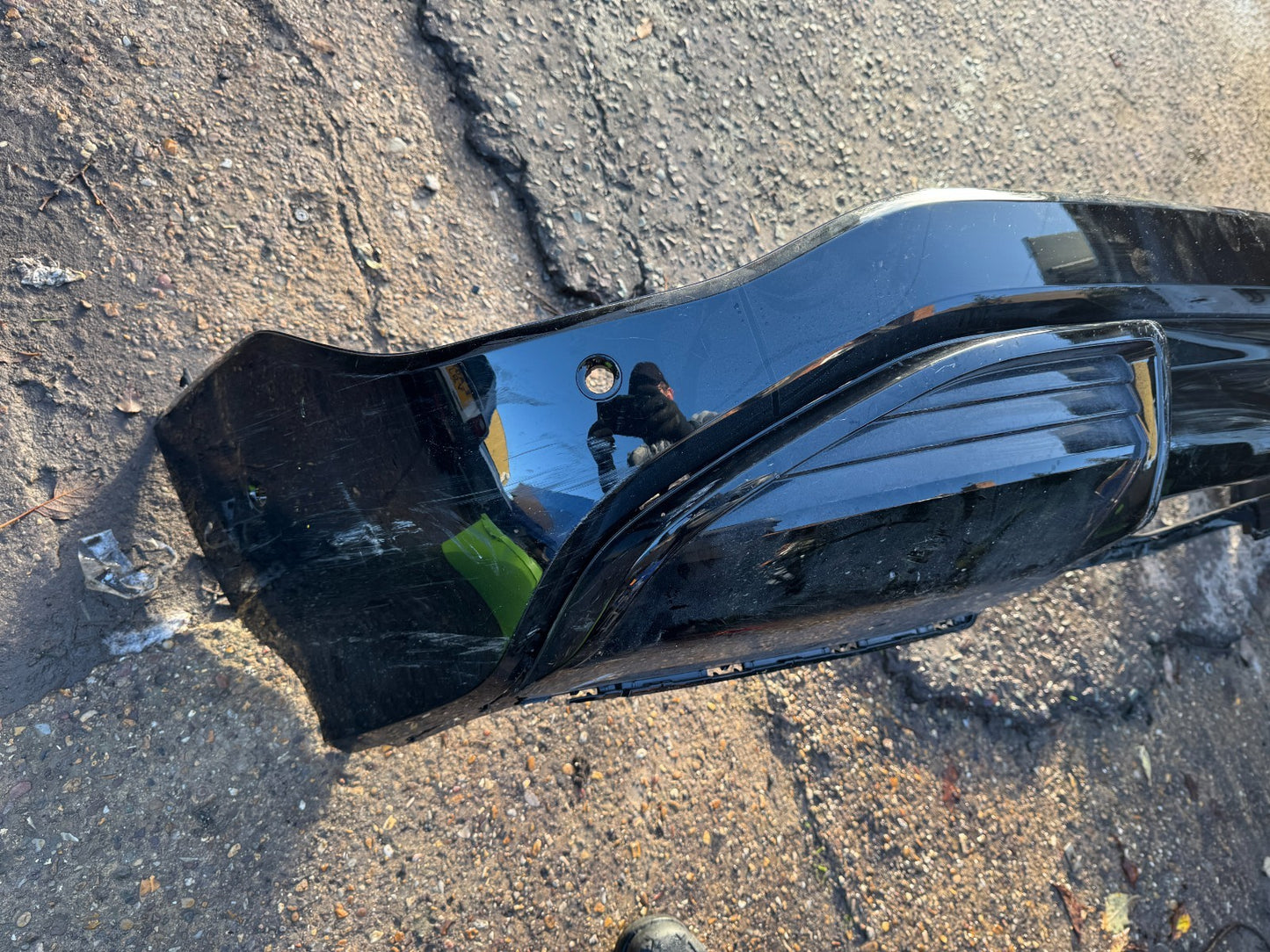 AUDI Q6 E-TRON S LINE 2024-ON GENUINE LOWER REAR BUMPER PDC 85H807527G