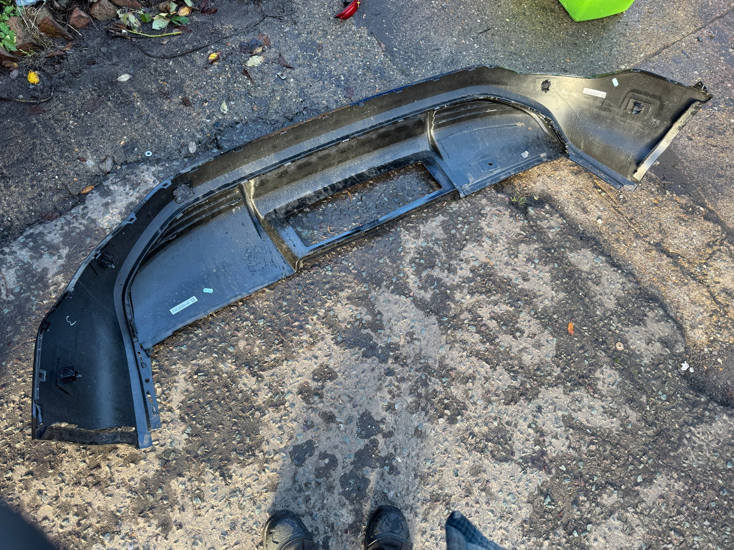 AUDI Q6 E-TRON S LINE 2024-ON GENUINE LOWER REAR BUMPER PDC 85H807527G