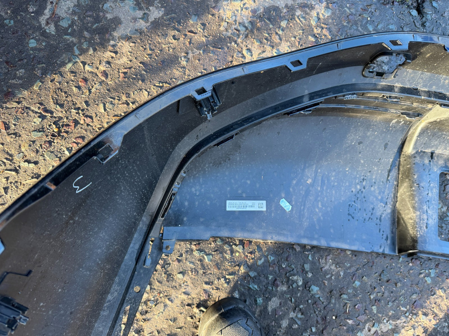 AUDI Q6 E-TRON S LINE 2024-ON GENUINE LOWER REAR BUMPER PDC 85H807527G