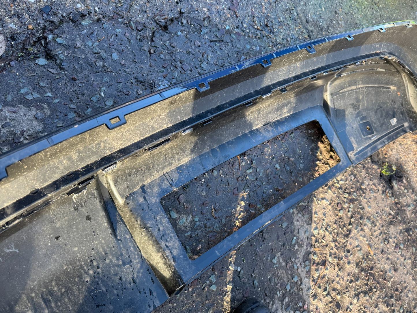 AUDI Q6 E-TRON S LINE 2024-ON GENUINE LOWER REAR BUMPER PDC 85H807527G