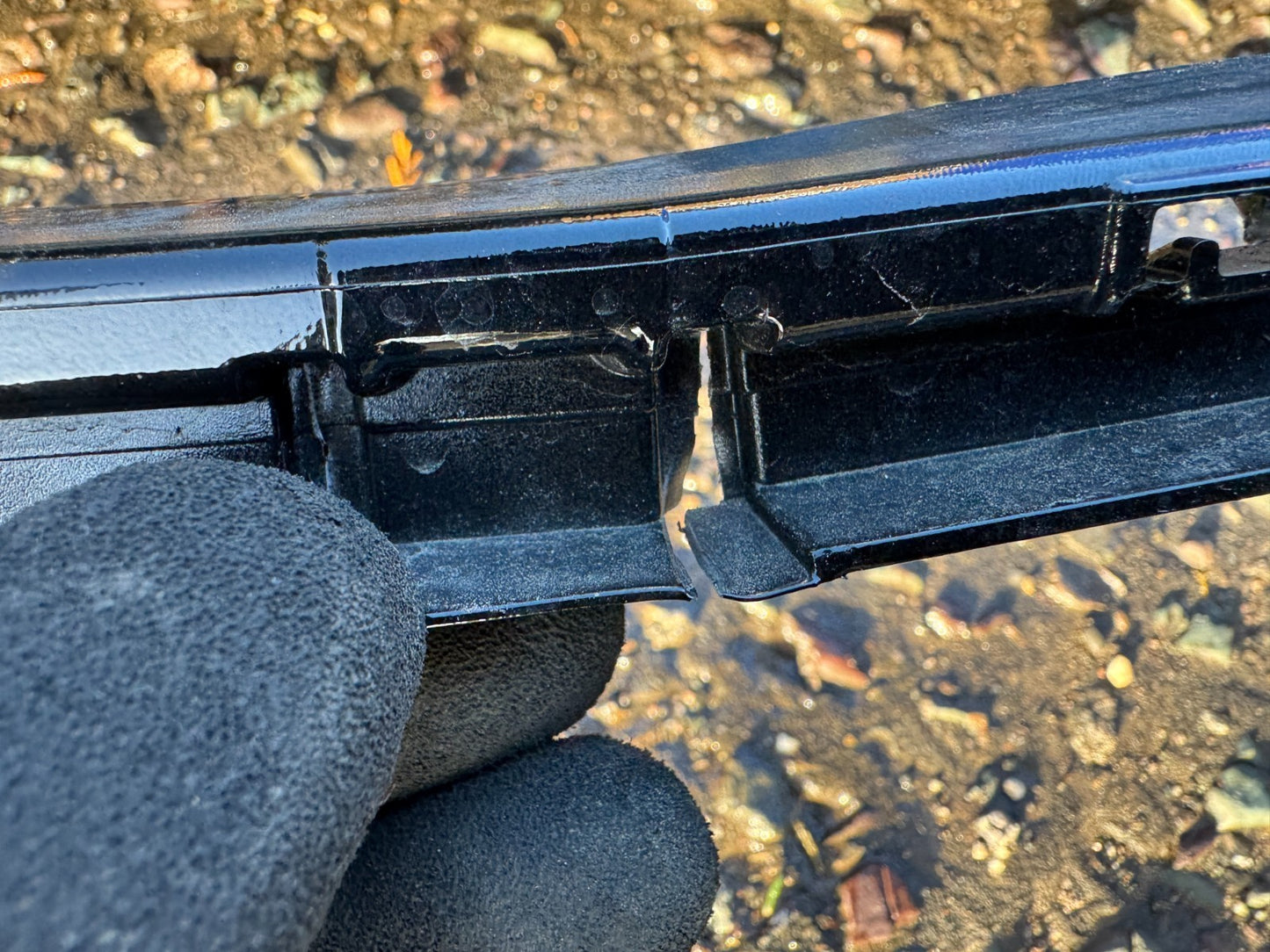 AUDI Q6 E-TRON S LINE 2024-ON GENUINE LOWER REAR BUMPER PDC 85H807527G