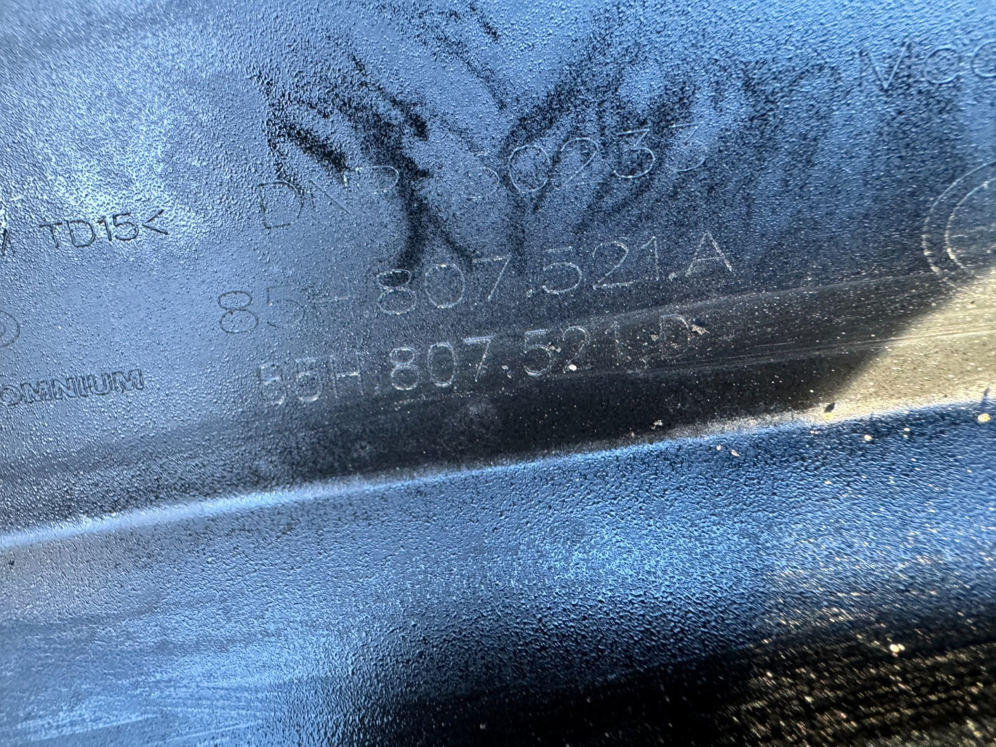 AUDI Q6 E-TRON S LINE 2024-ON GENUINE LOWER REAR BUMPER PDC 85H807527G