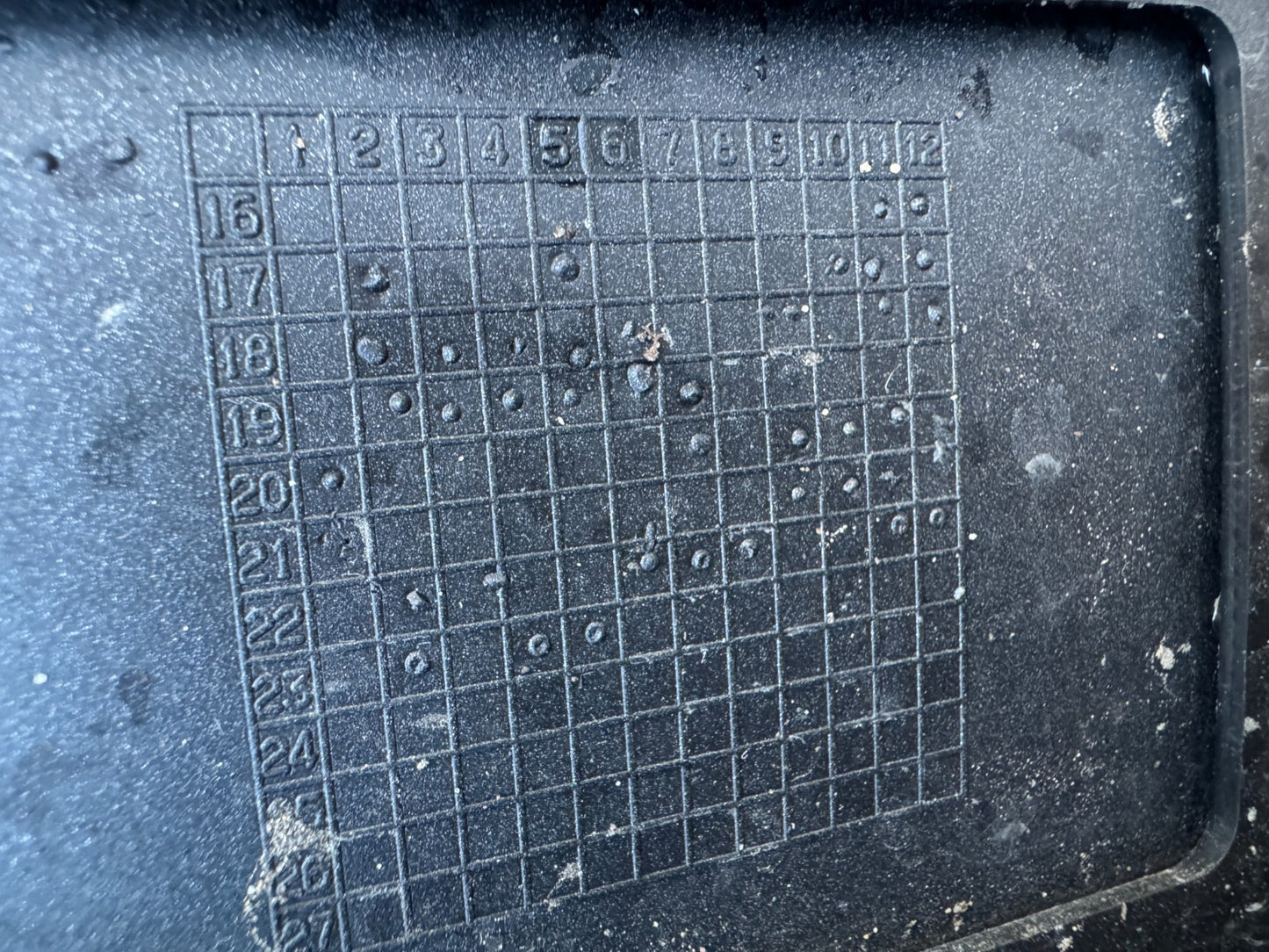 JAGUAR I PACE RIGHT REAR DOOR MOULDING 2019 - ON GENUINE J9D3 274A48 scratched