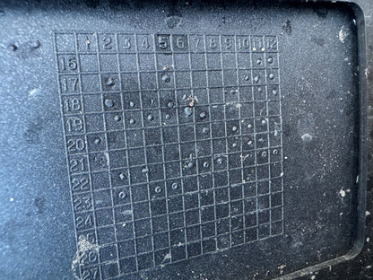 JAGUAR I PACE RIGHT REAR DOOR MOULDING 2019 - ON GENUINE J9D3 274A48 scratched