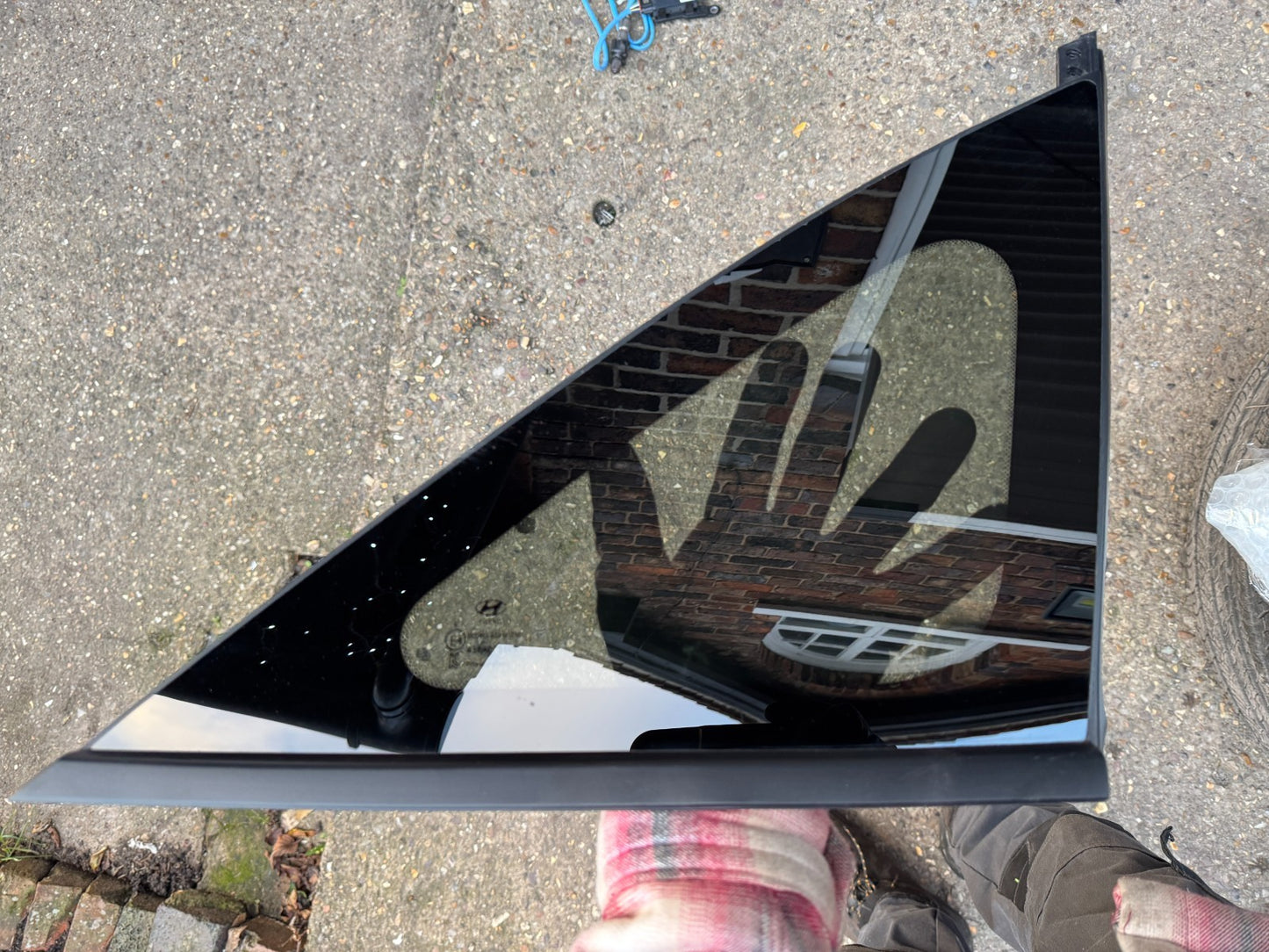 2022 HYUNDAI TUCSON MK4 NX4 REAR RIGHT SIDE QUARTER WINDOW GLASS 87820N70