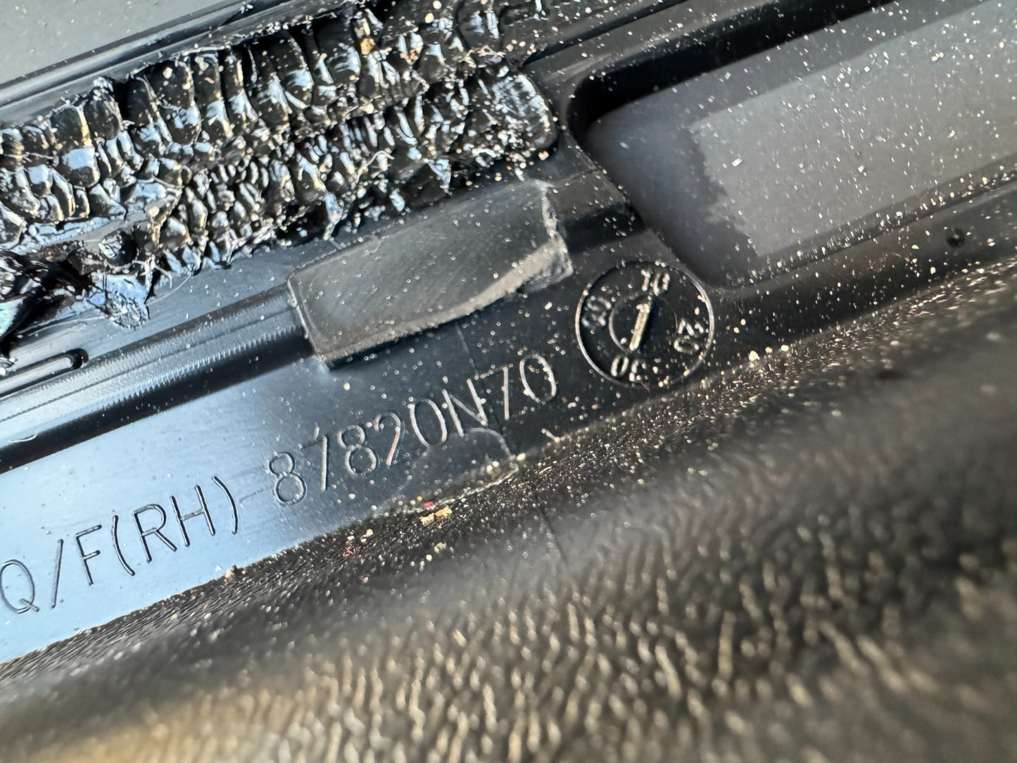 2022 HYUNDAI TUCSON MK4 NX4 REAR RIGHT SIDE QUARTER WINDOW GLASS 87820N70