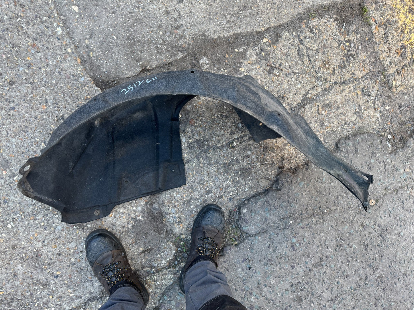 Genuine Toyota Prius 2016-2018 Rear Right O/S Wheel Arch Cover Trim 65637-47060