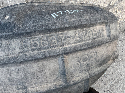 Genuine Toyota Prius 2016-2018 Rear Right O/S Wheel Arch Cover Trim 65637-47060