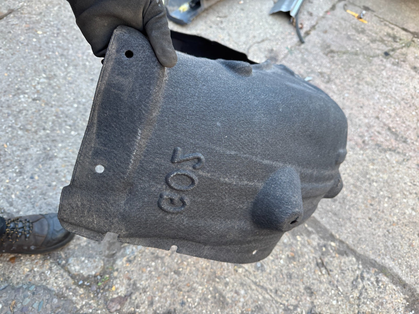 BMW X4 G02, F98 Rear Left Wheel Housing Cover 51717443105 7443105