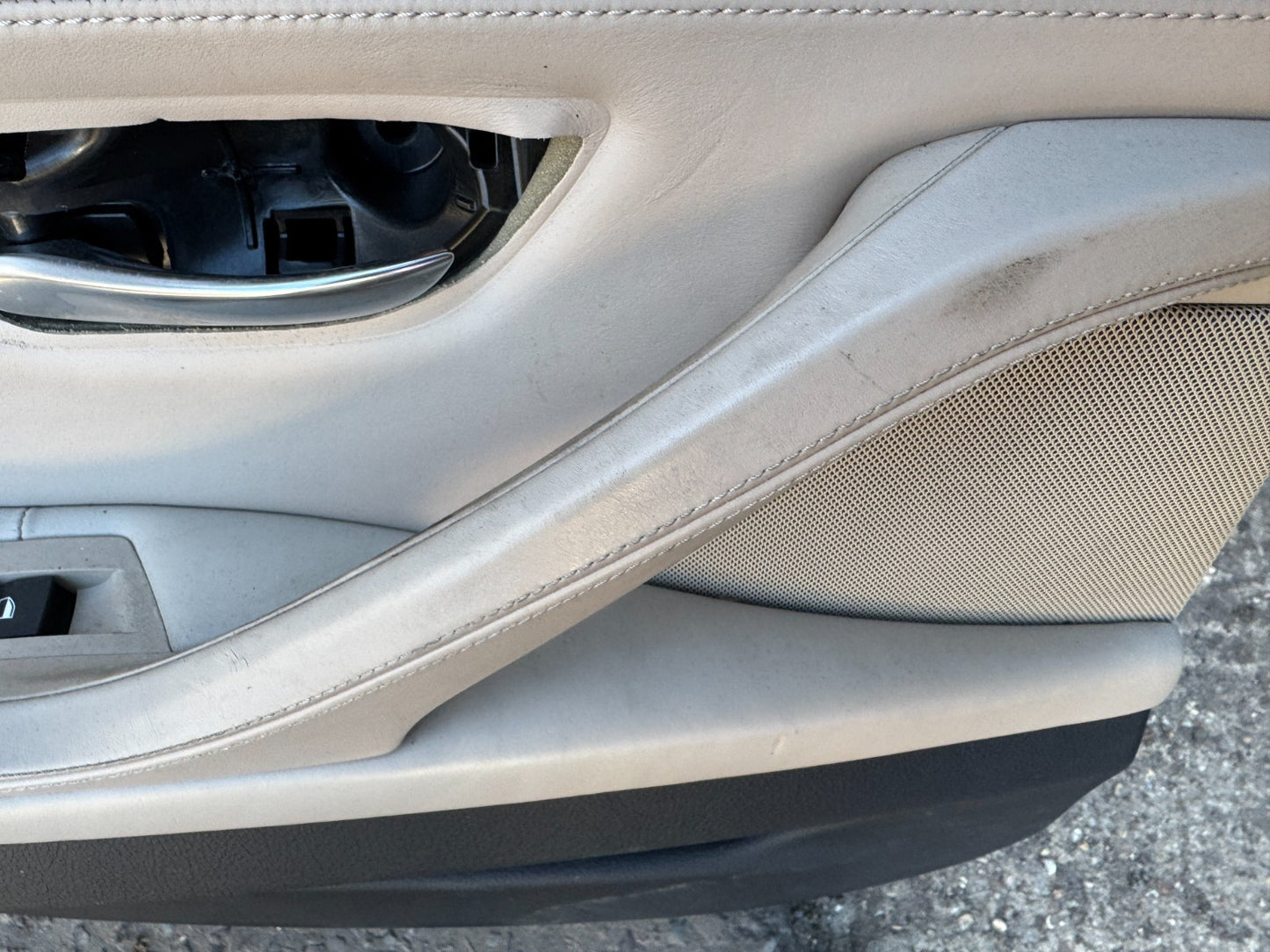 BMW 5 SERIES F11 2015 Rear Left Interior Door Panel Card Leather & Parts 1777775