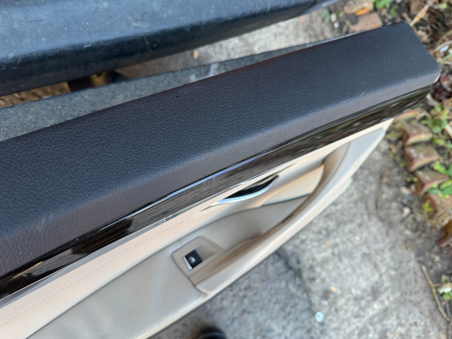 BMW 5 SERIES F11 2015 Rear Left Interior Door Panel Card Leather & Parts 1777775