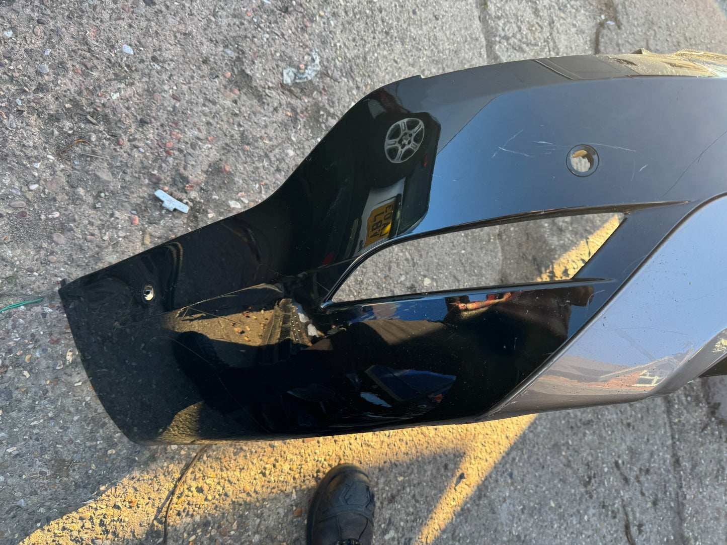 Land Rover Discovery Sport Rear Bumper 2019 ON MY42-17D928-A Genuine *SEE PICS*