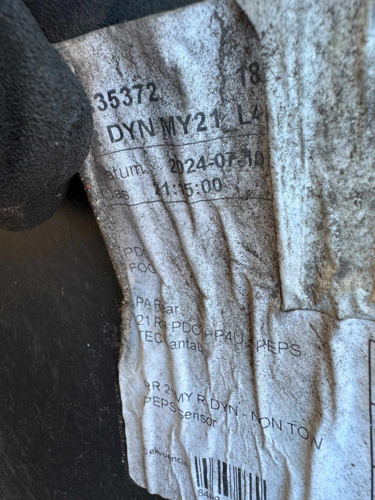 Land Rover Discovery Sport Rear Bumper 2019 ON MY42-17D928-A Genuine *SEE PICS*