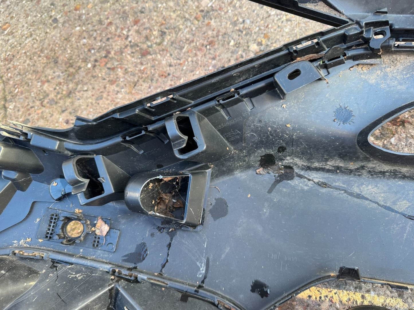 CITROEN C4 2020 ONWARD MK3 FACELIFT GENUINE FRONT BUMPER WD-390 9834692580