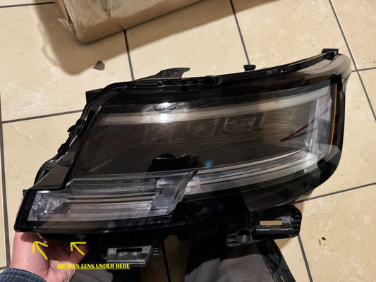 2023-2025 RANGE ROVER L460 LEFT DRIVER LH FULL LED HEADLIGHT M8E2-13W030-FF LHD