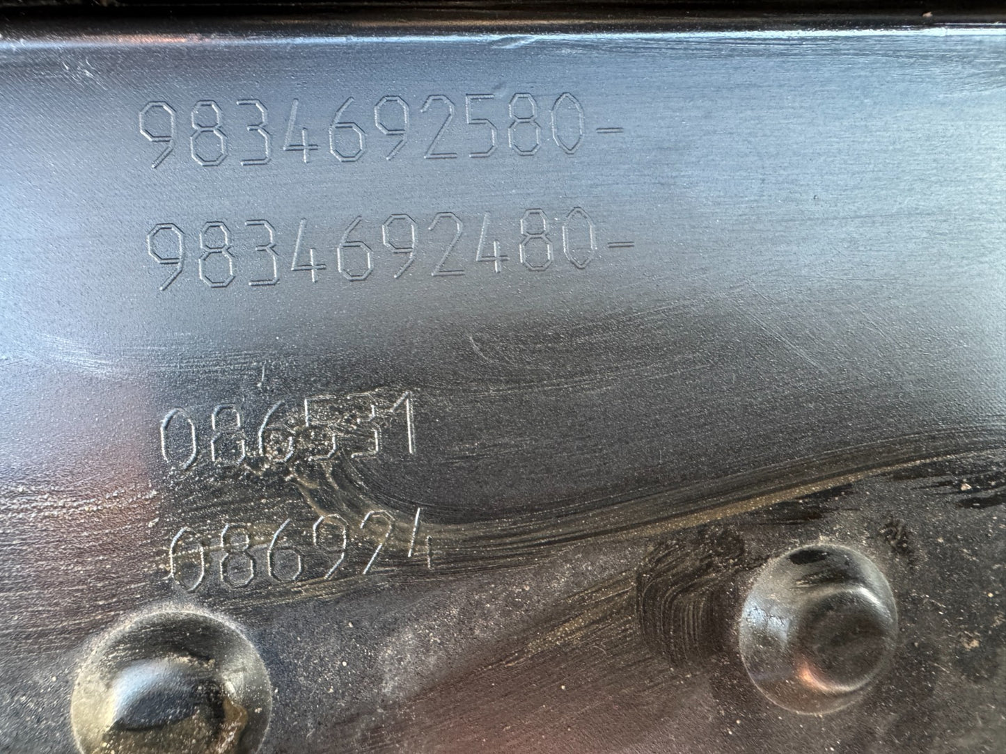 CITROEN C4 2020 ONWARD MK3 FACELIFT GENUINE FRONT BUMPER WD-390 9834692580