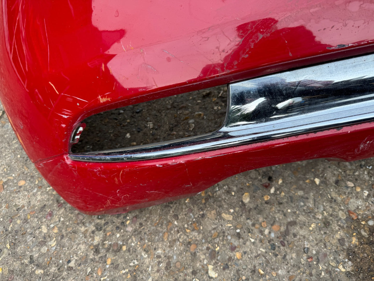 Fiat 500 2015-2021 Rear Bumper 735619778 Scratched