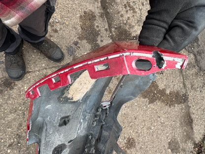 Fiat 500 2015-2021 Rear Bumper 735619778 Scratched