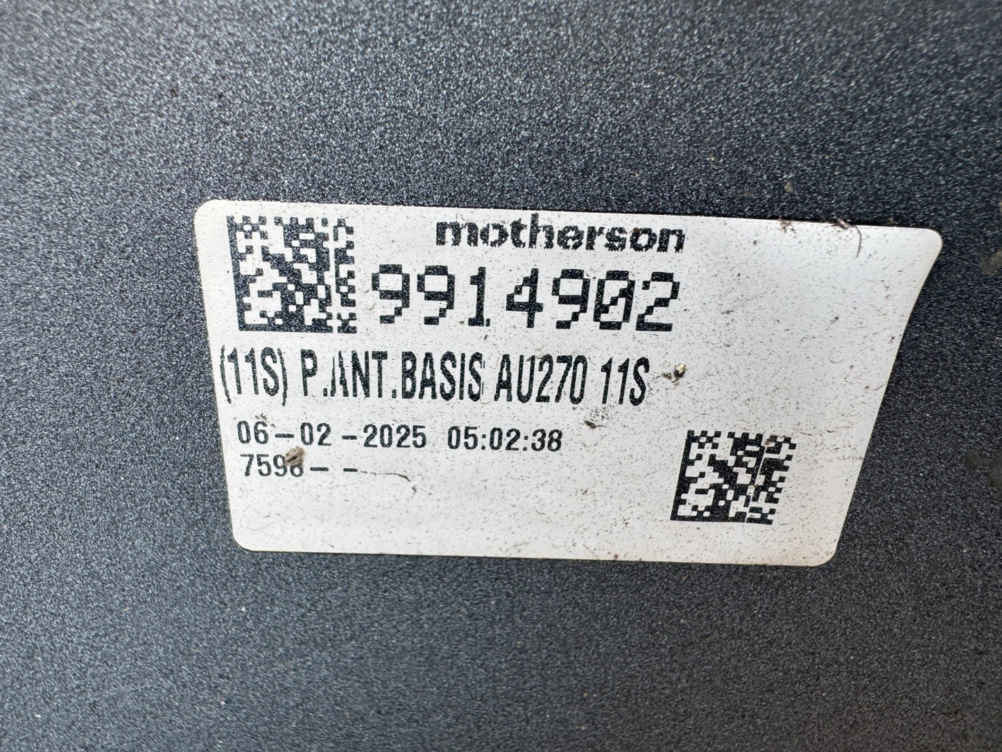 2025 GENUINE AUDI A1 SE FRONT BUMPER 2019 ONWARDS 82A807437A DAMAGED