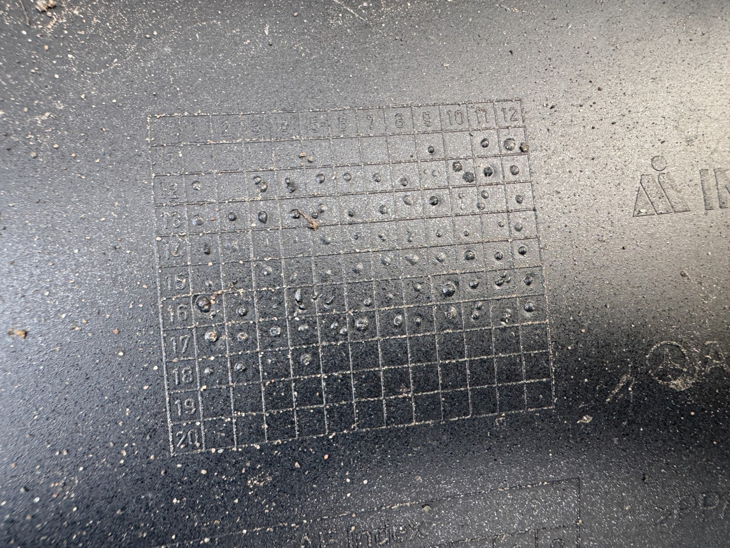 Genuine 2018 MERCEDES A-CLASS AMG SPORT REAR BUMPER A1768852325