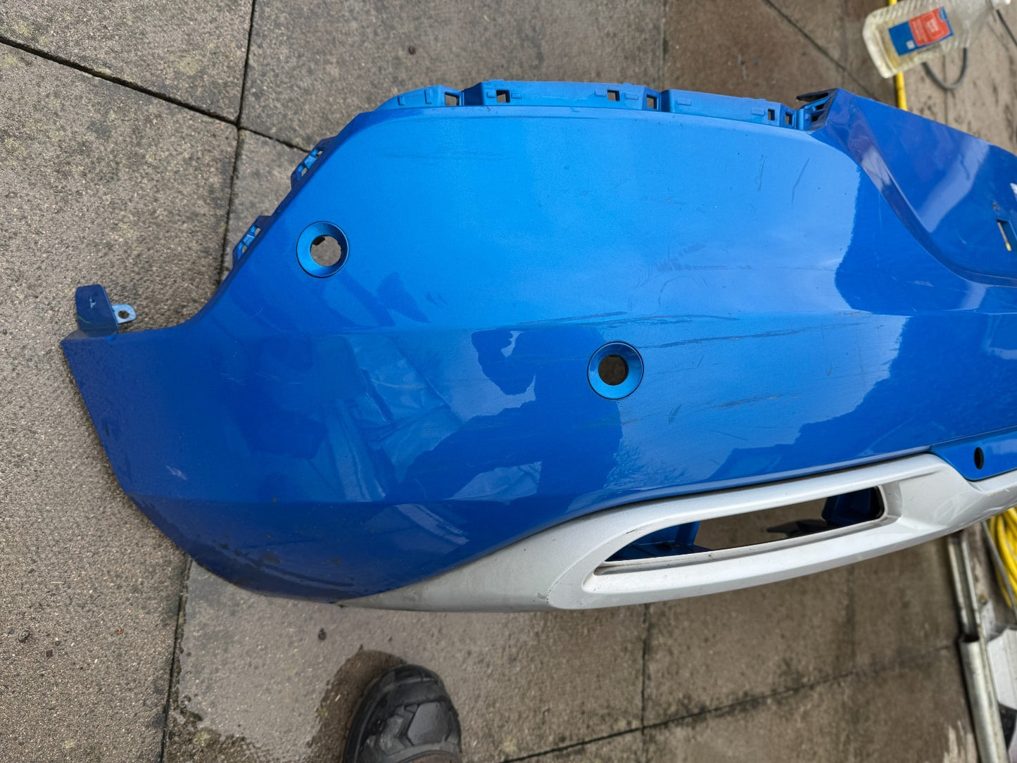 2023 VAUXHALL GRANDLAND BUMPER REAR WITHOUT CORNERS WITH DIFFUSER GENUINE