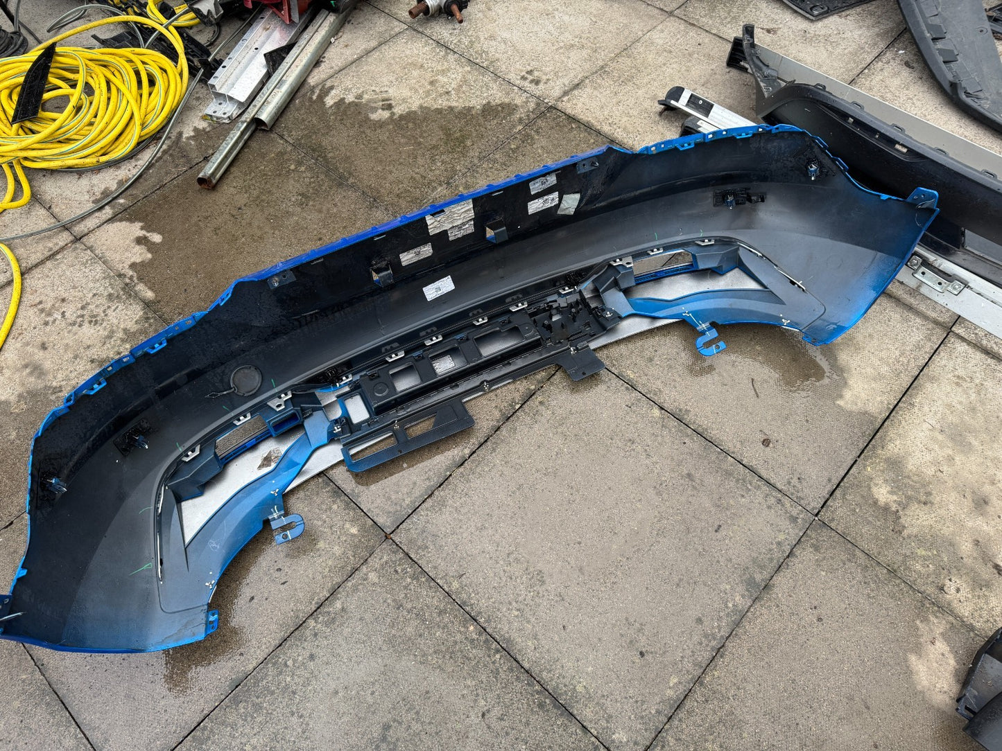 2023 VAUXHALL GRANDLAND BUMPER REAR WITHOUT CORNERS WITH DIFFUSER GENUINE